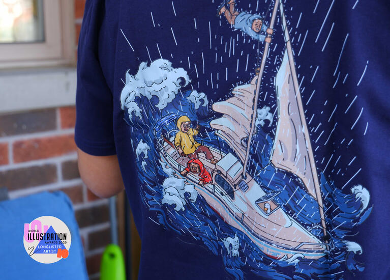 Storm Sailing. part of the Stories of Summer Clothing collection.
