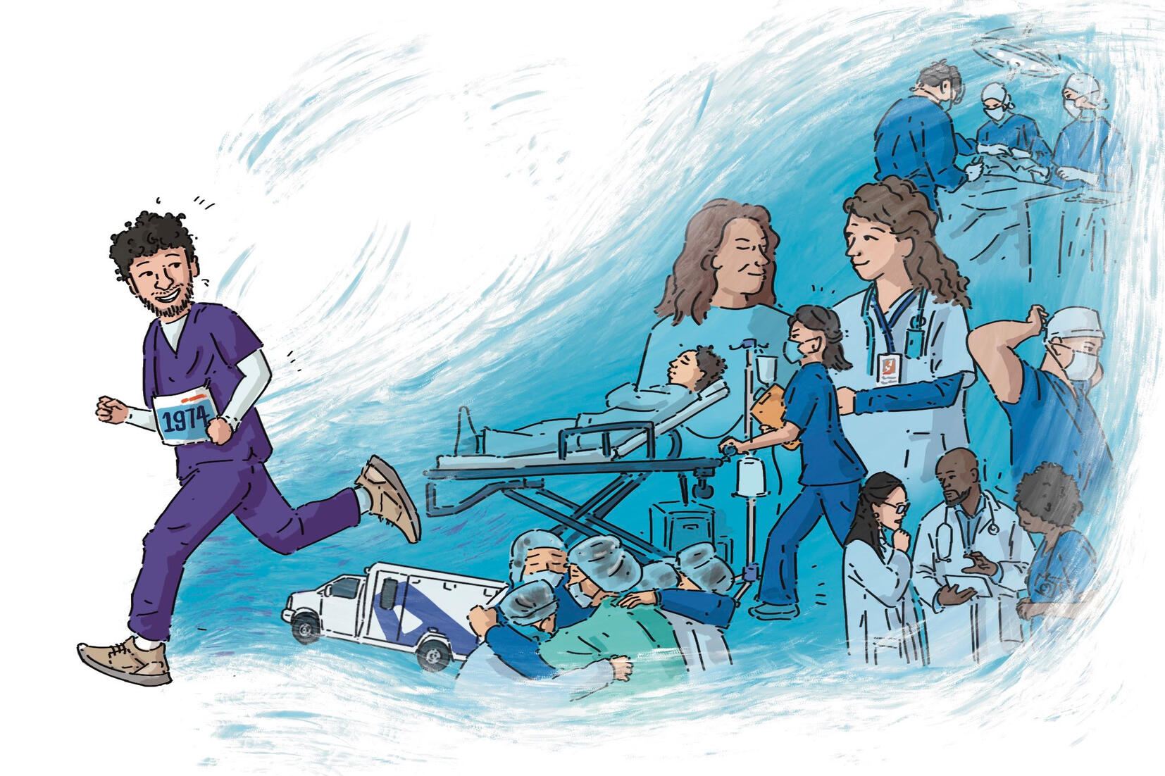 Commissioned for The Globe and Mail's First Person series